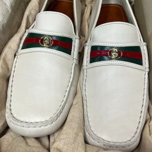 (NEW) GUCCI Men's loafers with DOUBLE G - NEW